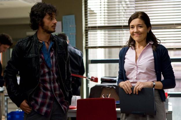 Javier Pereira y María Pujalte Javier Pereira y María Pujalte en 'Los misterios de Laura'.