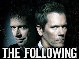 Kevin Bacon y James Purefoy en la serie The Following
