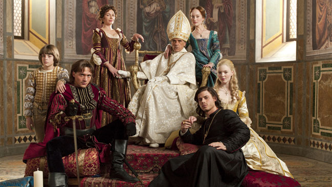 Algunos de los protagonistas de 'Los Borgia'. Algunos de los protagonistas de la serie de %C3%A9poca Los Borgia. Los Borgia 1x03 y 1x04