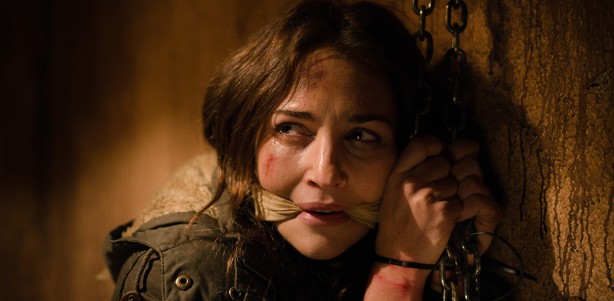 Lucía (Paula Echevarría) en 'Gran Reserva'. Lucía (Paula Echevarría) secuestrada en 'Gran Reserva'.