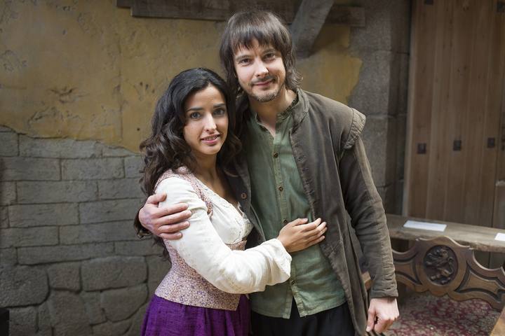 Inma Cuesta y David Janer, Margarita y Águila Roja en la serie de La 1 Inma Cuesta y David Janer, Margarita y Águila Roja en la serie de La 1 de TVE.