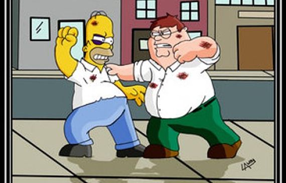 Homer contra Peter Griffin