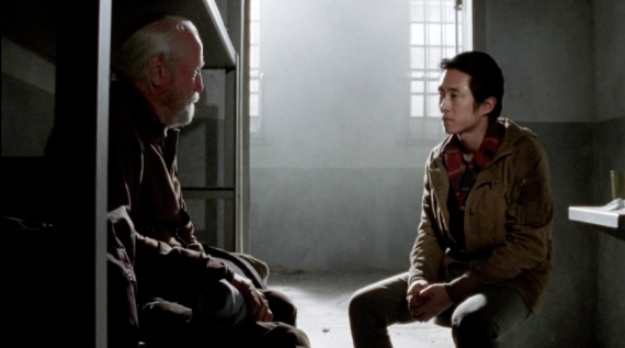 Glenn y Hershel