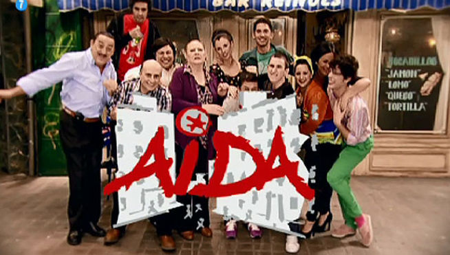 Parte del elenco de la serie 'AÃ­da'.